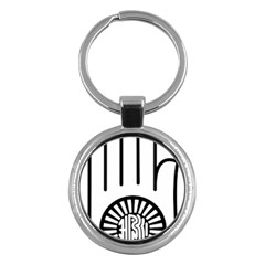 Janism Ahimsa Symbol  Key Chains (round)  by abbeyz71