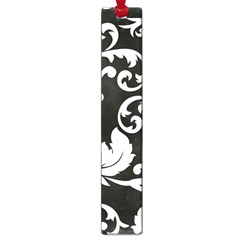 Black And White Floral Patterns Large Book Marks