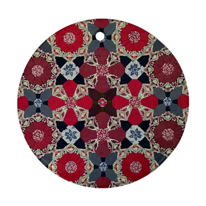 Beautiful Art Pattern Ornament (Round)