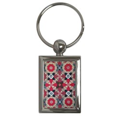 Beautiful Art Pattern Key Chains (rectangle) 