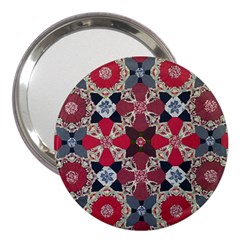 Beautiful Art Pattern 3  Handbag Mirrors by Nexatart