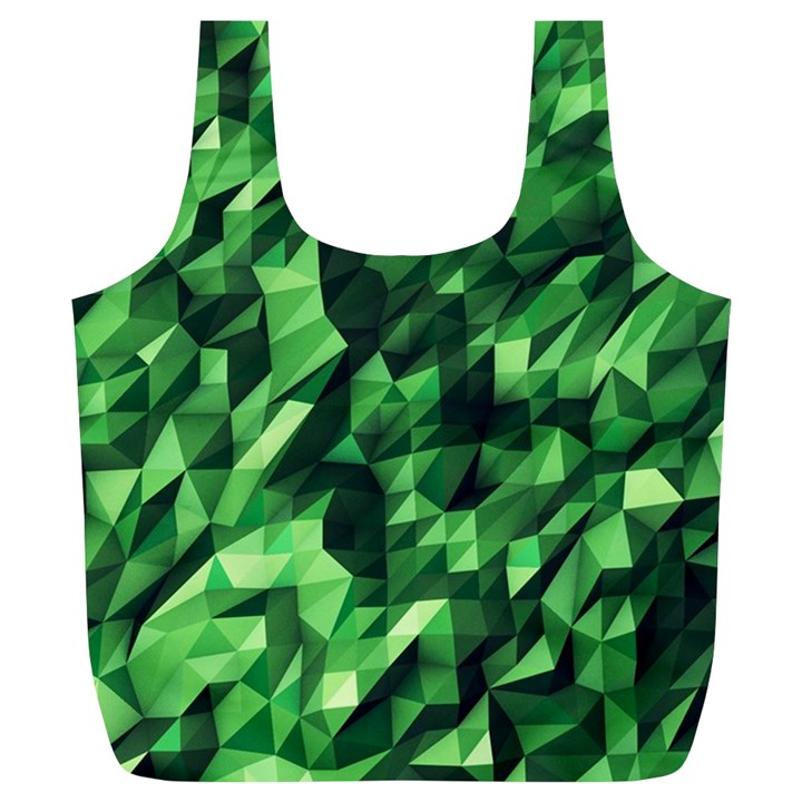 Green Attack Full Print Recycle Bags (L) 