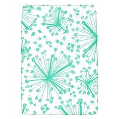 Pattern Floralgreen Flap Covers (s)  by Nexatart