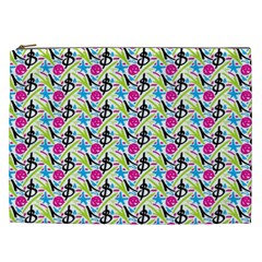 Cool Graffiti Patterns  Cosmetic Bag (xxl)  by Nexatart