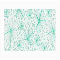 Pattern Floralgreen Small Glasses Cloth by Nexatart