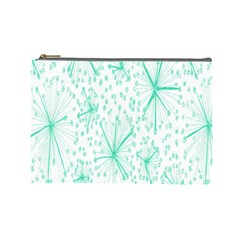 Pattern Floralgreen Cosmetic Bag (large) 
