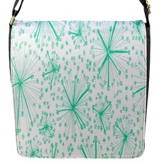 Pattern Floralgreen Flap Messenger Bag (s)