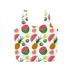 Fruits Pattern Full Print Recycle Bags (s) 