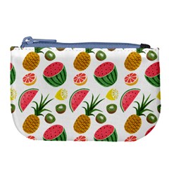 Fruits Pattern Large Coin Purse by Nexatart