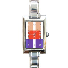 Compound Grid Rectangle Italian Charm Watch by Nexatart