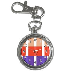 Compound Grid Key Chain Watches by Nexatart