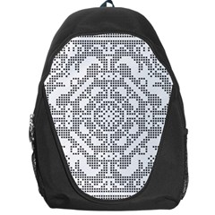 Mosaic Pattern Cyberscooty Museum Pattern Backpack Bag by Nexatart