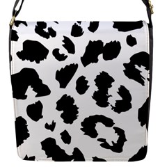 Leopard Skin Flap Messenger Bag (s)