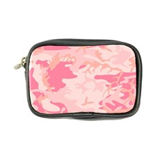 Pink Camo Print Coin Purse by Nexatart