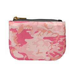 Pink Camo Print Mini Coin Purses by Nexatart