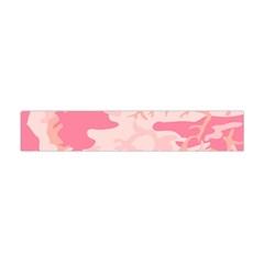 Pink Camo Print Flano Scarf (mini)