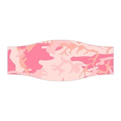 Pink Camo Print Stretchable Headband by Nexatart