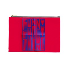 Funny Foggy Thing Cosmetic Bag (Large) 