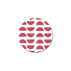 Watermelon Pattern Golf Ball Marker (10 Pack) by Nexatart