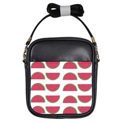 Watermelon Pattern Girls Sling Bags