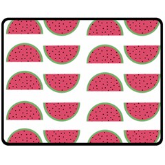 Watermelon Pattern Double Sided Fleece Blanket (medium) 