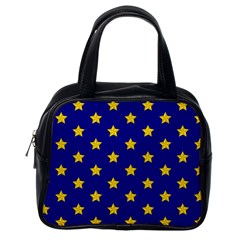 Star Pattern Classic Handbags (one Side)