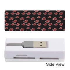 Cloud Red Brown Memory Card Reader (stick)  by Mariart