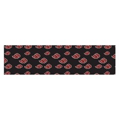 Cloud Red Brown Satin Scarf (oblong) by Mariart