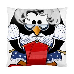 Grandma Penguin Standard Cushion Case (two Sides)