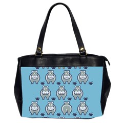 Funny Cow Pattern Office Handbags (2 Sides)  by Nexatart