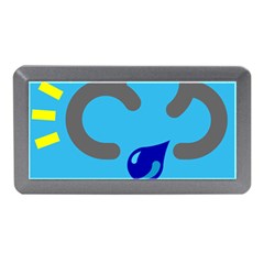 Light Rain Shower Cloud Sun Yellow Blue Sky Memory Card Reader (mini)