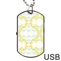 Crane White Yellow Bird Eye Animals Face Mask Dog Tag Usb Flash (two Sides) by Mariart