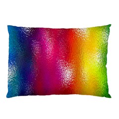 Color Glass Rainbow Green Yellow Gold Pink Purple Red Blue Pillow Case