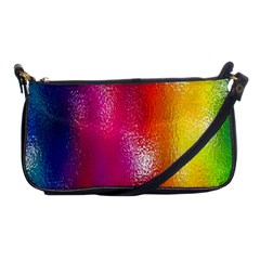 Color Glass Rainbow Green Yellow Gold Pink Purple Red Blue Shoulder Clutch Bags by Mariart
