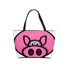 Pork Pig Pink Animals Shoulder Handbags by Mariart
