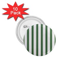 Plaid Line Green Line Vertical 1 75  Buttons (10 Pack) by Mariart