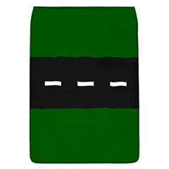 Road Street Green Black White Line Flap Covers (s) 
