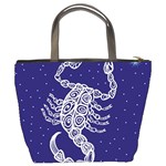 Scorpio Zodiac Star Bucket Bags Back