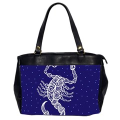 Scorpio Zodiac Star Office Handbags (2 Sides)  by Mariart