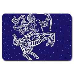 Sagitarius Zodiac Star Large Doormat 