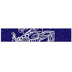 Sagitarius Zodiac Star Flano Scarf (large)