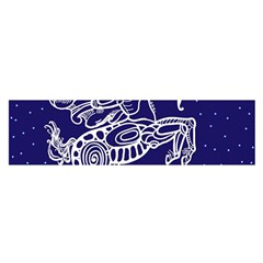 Sagitarius Zodiac Star Satin Scarf (Oblong)