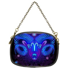 Sign Aries Zodiac Chain Purses (two Sides) 