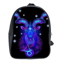 Sign Capricorn Zodiac School Bags(large) 