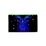 Sign Capricorn Zodiac Cosmetic Bag (XS) Front