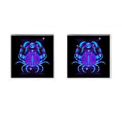 Sign Cancer Zodiac Cufflinks (square) by Mariart