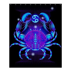 Sign Cancer Zodiac Shower Curtain 60  X 72  (medium)  by Mariart