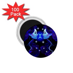 Sign Gemini Zodiac 1 75  Magnets (100 Pack) 