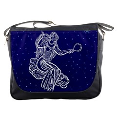 Virgo Zodiac Star Messenger Bags