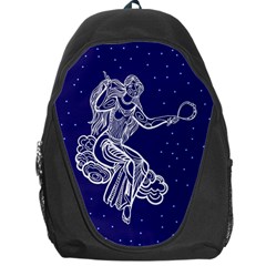 Virgo Zodiac Star Backpack Bag by Mariart